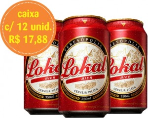 Cerveja Pilsen Lokal Lata 350ml