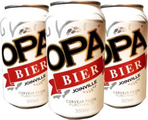 Cerveja Pilsen Opa Bier Lata 350ml