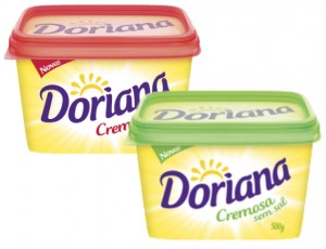 Margarina Doriana Cremosa c/s Sal 500g