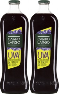 Suco de Uva Tinto Integral Campo Largo 1,5L