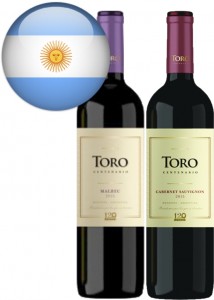 Vinho Argentino Toro Cabernet Sauvignon-Malbec Garrafa 750ml