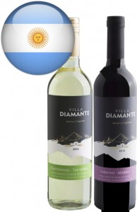 Vinho Argentino Villa Diamante Bivarietal Garrafa 750ml