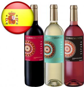 Vinho Espanhol Sobremonte Tempranillo Garrafa 750ml