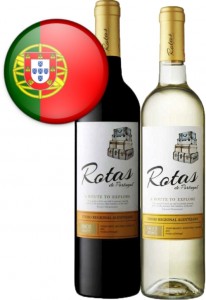 Vinho Português Rotas de Portugal Garrafa 750ml