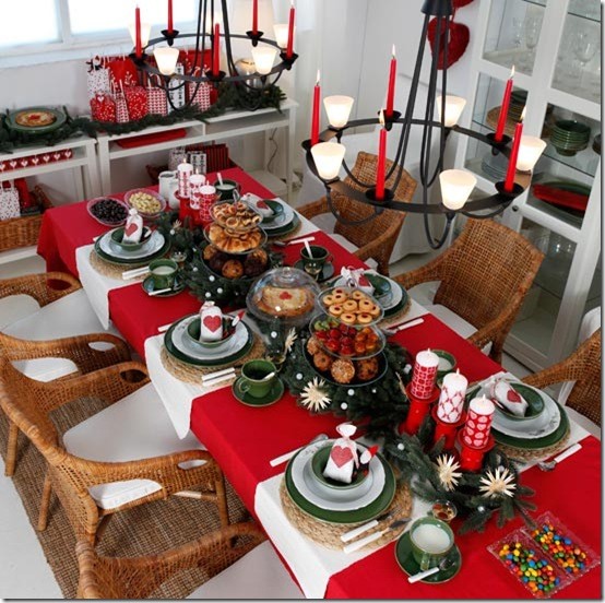 Mesas de Natal com Decorações Lindas e sem Gastar muito..... - Rede Nosso  Ponto