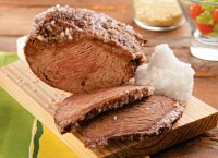 Picanha ao Forno com Sal Grosso