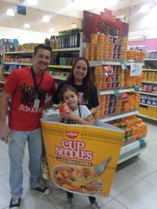 Cup Noodles no Super Silva - Penha