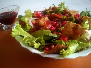 Salada Fatuche para Servir com Pizza