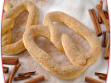 Pretzel com Acar e Canela