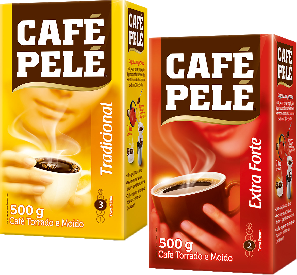 Café Pelé Tradicional/Extra Forte Vácuo 500g