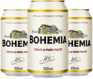 Cerveja Puro Malte Bohemia Lata 350ml