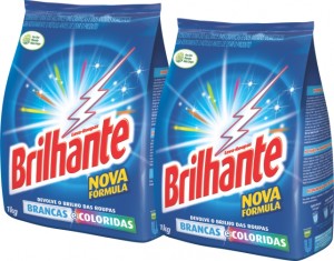 Lava Roupas Brilhante Multi Tecidos Sachê 1Kg