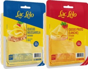 Queijo Prato/Mussarela Fatiado Lac Lélo 400g